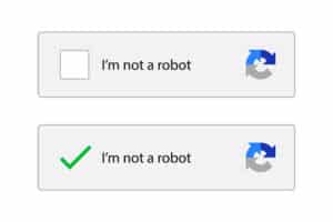 I am not a robot challenge