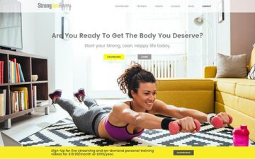 Strong Lean Happy Website