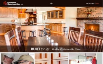 Fosmore Construction Website