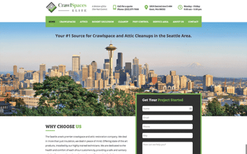 Crawlspaces Elite Website
