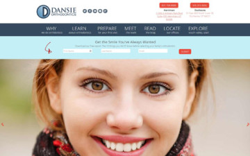 Dansie Ortodontics Website