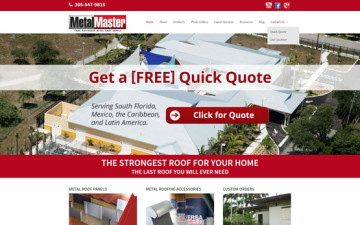Metal Master Shop Website