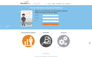 The Newsletter Pro Website