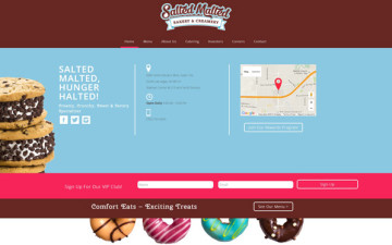 Salted Malted Website